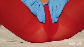 Leggins Is my favorite for masturbating my pussy - porn video