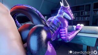 Pounding Furry MILF Robots Thick Ass - porn video