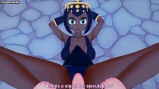 Hentai POV Feet Skullgirls Eliza - porn video