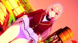 HONAMI ICHINOSE IS AFTER YOUR DICK HENTAI CLASSROOM OF THE ELITE - porn video