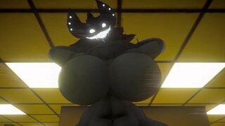 Special halloween sex scenes from Smilers Den in the backrooms - porn video