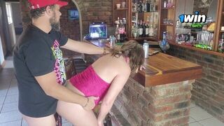 Fucking the neighbours wife with her little red dress - porn video